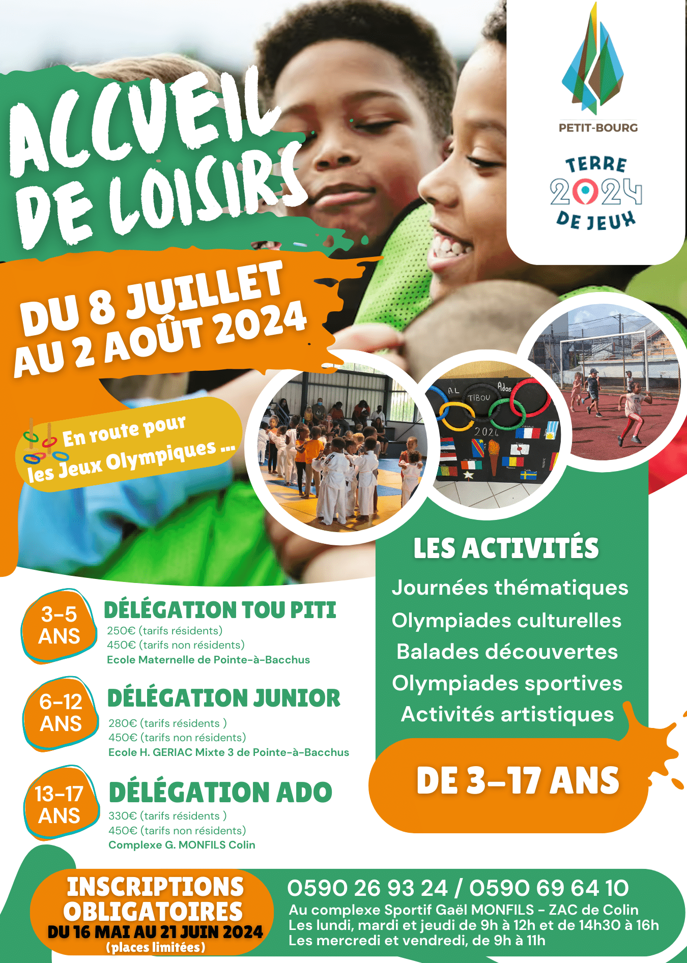 Affiche Accueil de loisirs 2024