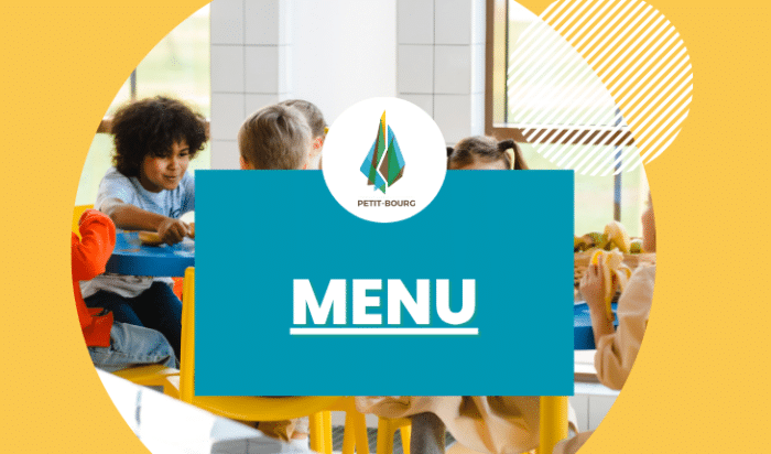 Menu du mois de juin 2025