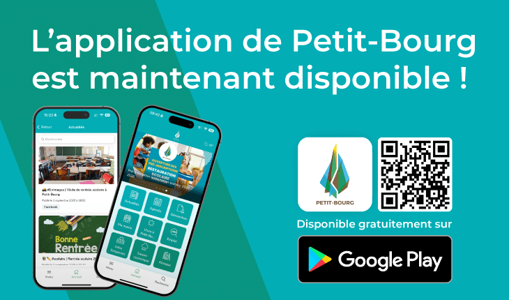 Découvrez la nouvelle application de Petit-Bourg !