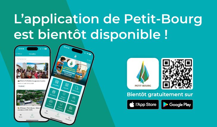 Découvrez la nouvelle application de Petit-Bourg !
