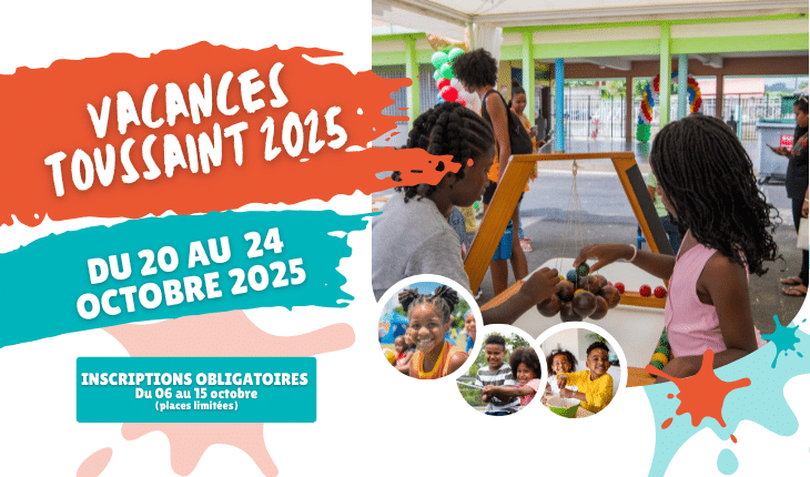 Vacances de la Toussaint 2025 : retour des Matinées Découvertes à Petit-Bourg !