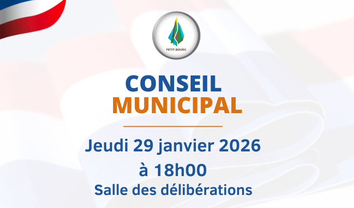 Conseil Municipal du 29 janvier 2026