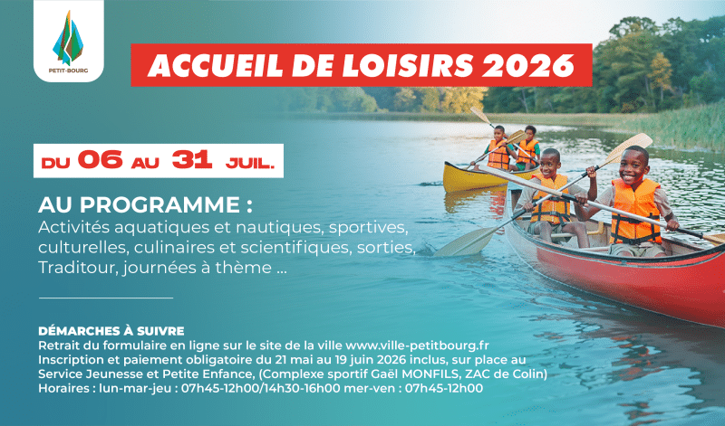 Accueil de Loisirs de juillet 2026