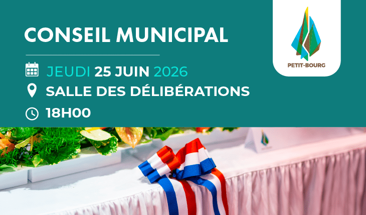 Conseil Municipal du 25 juin 2026