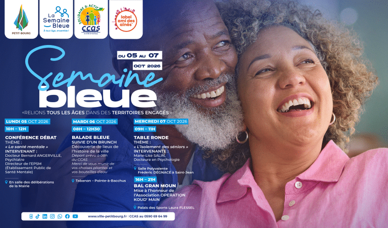 Petit-Bourg célèbre la Semaine Bleue 2026